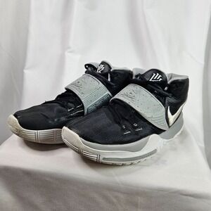 Nike Air‎ Zoom Turbo Kyrie Irving 6 VI TB Team Black White Wolf Grey 6.5 CK5869